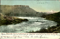 Table Rock Ray Dam Rogue River And Mt. Pitt Central Point, OR Postcard Postcard