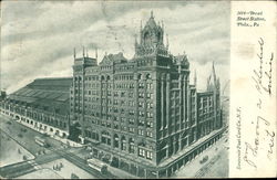 Broad Street Station Postcard