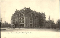 German Hospital Philadelphia, PA Postcard Postcard