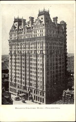 Bellevue Stratford Hotel Philadelphia, PA Postcard Postcard