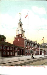 Independence Hall, Chestnut Street Front Philadelphia, PA Postcard Postcard