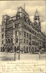 Young Man's Christian Association Philadelphia, PA Postcard Postcard