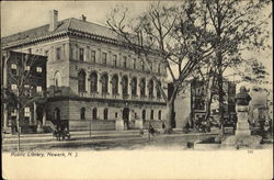 Public Library Postcard