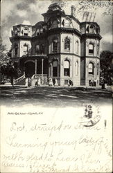 Battin High School Elizabeth, NJ Postcard Postcard