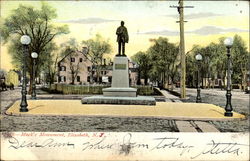 Mack's Monument Elizabeth, NJ Postcard Postcard