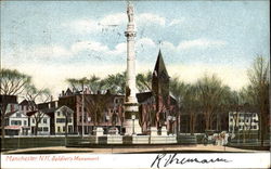 Soldier's Monument Postcard