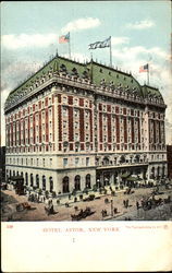 Hotel Astor New York, NY Postcard Postcard