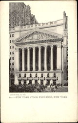 New York Stock Exchange Postcard