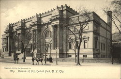 Museum Of Art, Central Park Postcard