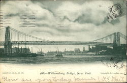 Williamsburg Bridge Postcard