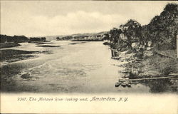 The Mohawk River Looking West Postcard