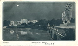 Albright Art Gallery Buffalo, NY Postcard Postcard