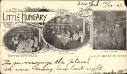 Little Hungary, 255-263 E. Houston Street New York City, NY Postcard Postcard