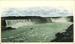 General View Of Niagara Falls Postcard