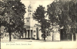 First Parish Church Postcard