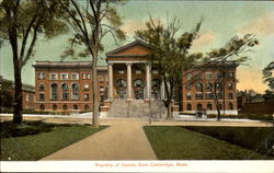 Registry Of Deeds East Cambridge, MA Postcard Postcard