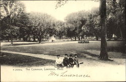 The Common Leominster Lawrence, MA Postcard Postcard