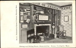 Dining And Sitting Room Postcard