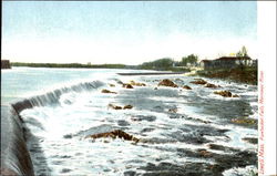 Pawtucket Falls Merrimac River Postcard