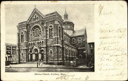 Mission Church Roxbury, MA Postcard Postcard