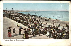 Revere Beach Reservation Massachusetts Postcard Postcard