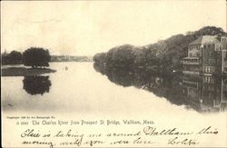 The Charles River From Prospect St. Bridge Postcard