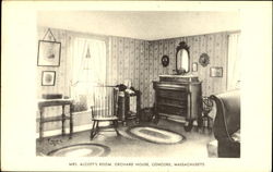 Mrs. Alcott's Room, Orchard House Postcard