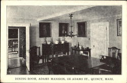 Dining Room, 135 Adams St. Postcard