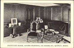 Panelled Room, 135 Adams St. Postcard