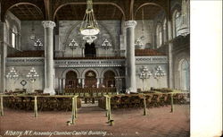 Assembly Chamber Capitol Building Albany, NY Postcard Postcard