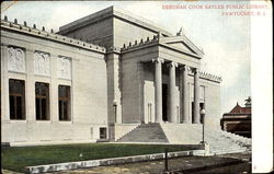 Deborah Cook Sayles Public Library Pawtucket, RI Postcard Postcard