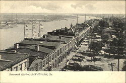 Savannah Harbor Postcard