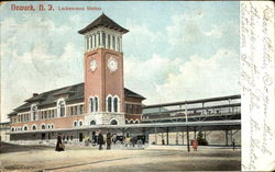 Lackawanna Station Newark, NJ Postcard Postcard