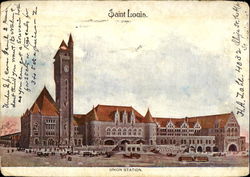 Union Station St. Louis, MO Postcard Postcard