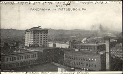 Panorama Of Pittsburgh Postcard