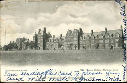 Trinity College Hartford, CT Postcard Postcard