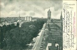 Commonwealth Avenue Postcard