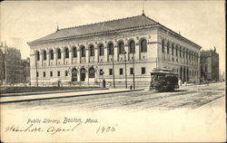 Public Library Postcard