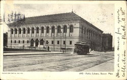 Public Library Postcard