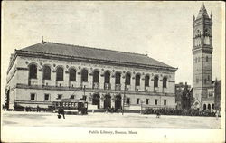 Public Library Postcard