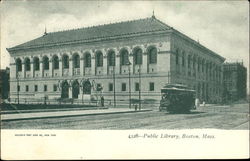 Public Library Postcard