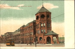 Mechanics Building Postcard