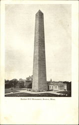 Bunker Hill Monument Boston, MA Postcard Postcard