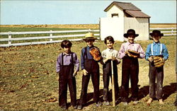 Amish Country Postcard Postcard