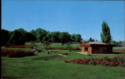 Scenic Japanese Garden And Pagoda Parakeet House, Pennsylvania George Junior Republic Grove City, PA Postcard Postcard