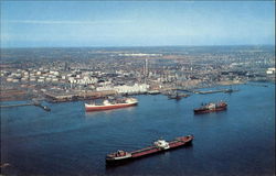 Port Of Marcus Hook Postcard