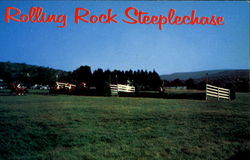 Rolling Rock Steeplechase Johnstown, PA Postcard Postcard