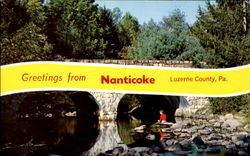 Greetings From Nanticoke Postcard