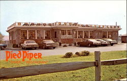 Pied Piper Diner Restaurant, Route 222 2 Miles East of Temple Trexlertown, PA Postcard Postcard