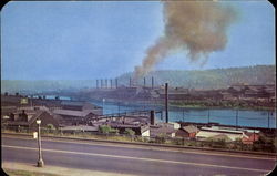 The Steel Mills Postcard